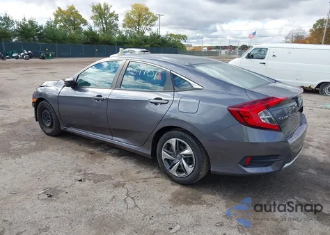 2021 Honda Civic Lx из США, поврежденный, VIN 2HGFC2F60MH512059